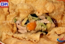 Pangsit Goreng Siram